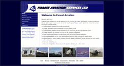 Desktop Screenshot of forestaviation.co.uk